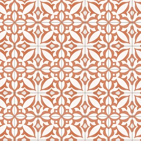 Textures   -   ARCHITECTURE   -   TILES INTERIOR   -   Cement - Encaustic   -   Encaustic  - Traditional encaustic cement ornate tile texture seamless 13611 (seamless)