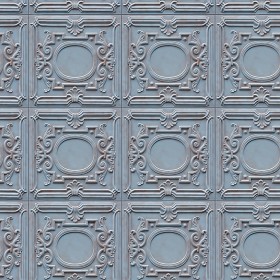 Textures   -   ARCHITECTURE   -   DECORATIVE PANELS   -   3D Wall panels   -  Mixed colors - Interior ceiling tiles panel texture seamless 02893