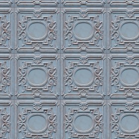 Textures   -   ARCHITECTURE   -   DECORATIVE PANELS   -   3D Wall panels   -   Mixed colors  - Interior ceiling tiles panel texture seamless 02893 (seamless)