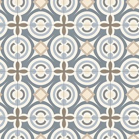 Textures   -   ARCHITECTURE   -   TILES INTERIOR   -   Cement - Encaustic   -   Encaustic  - Traditional encaustic cement ornate tile texture seamless 13613 (seamless)