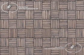 Textures   -   ARCHITECTURE   -   WOOD PLANKS   -  Wood decking - Aged varnished dirty decking wood cm 10x10 texture seamless 19261