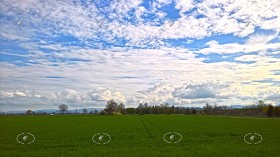 Textures   -   BACKGROUNDS &amp; LANDSCAPES   -   NATURE   -   Countrysides &amp; Hills  - Contryside landscape with cludy sky 20649