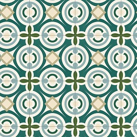 Textures   -   ARCHITECTURE   -   TILES INTERIOR   -   Cement - Encaustic   -  Encaustic - Traditional encaustic cement ornate tile texture seamless 13614