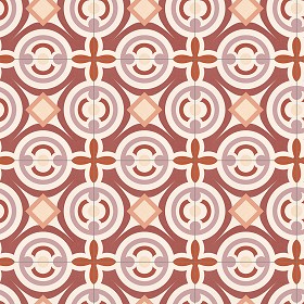 Textures   -   ARCHITECTURE   -   TILES INTERIOR   -   Cement - Encaustic   -   Encaustic  - Traditional encaustic cement ornate tile texture seamless 13616 (seamless)