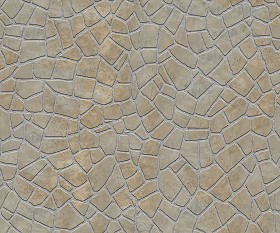 Textures   -   ARCHITECTURE   -   STONES WALLS   -   Claddings stone   -  Exterior - Wall cladding flagstone texture seamless 07917