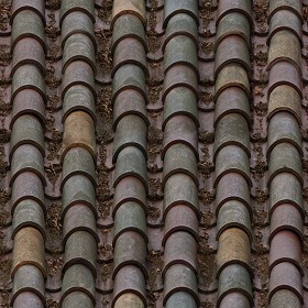 Textures   -   ARCHITECTURE   -   ROOFINGS   -   Clay roofs  - Clay roof texture seamless 19562 (seamless)