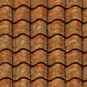 Textures   -   ARCHITECTURE   -   ROOFINGS   -  Clay roofs - Clay roof texture seamless 19563