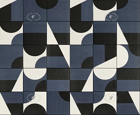 Textures   -   ARCHITECTURE   -   TILES INTERIOR   -   Ornate tiles   -   Geometric patterns  - Mutina puzzle glazed porcelain tile textures seamless 20620 (seamless)