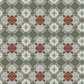 Textures   -   ARCHITECTURE   -   TILES INTERIOR   -   Cement - Encaustic   -  Encaustic - Traditional encaustic cement ornate tile texture seamless 13620