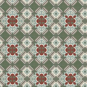 Textures   -   ARCHITECTURE   -   TILES INTERIOR   -   Cement - Encaustic   -   Encaustic  - Traditional encaustic cement ornate tile texture seamless 13620 (seamless)