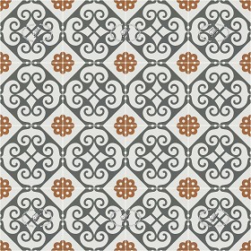 Textures   -   ARCHITECTURE   -   TILES INTERIOR   -   Ornate tiles   -  Geometric patterns - Geometric patterns tile texture seamless 21240