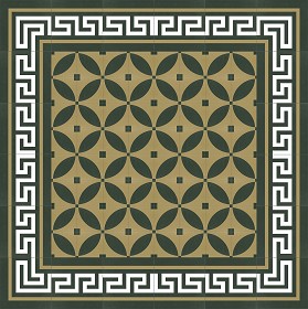 Textures   -   ARCHITECTURE   -   TILES INTERIOR   -   Cement - Encaustic   -  Victorian - Victorian cement floor tile texture seamless 13841