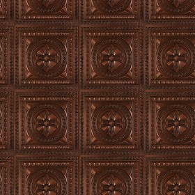 Textures   -   ARCHITECTURE   -   DECORATIVE PANELS   -   3D Wall panels   -   Mixed colors  - Interior ceiling tiles panel texture seamless 02904 (seamless)