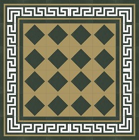 Textures   -   ARCHITECTURE   -   TILES INTERIOR   -   Cement - Encaustic   -   Victorian  - Victorian cement floor tile texture seamless 13842 (seamless)
