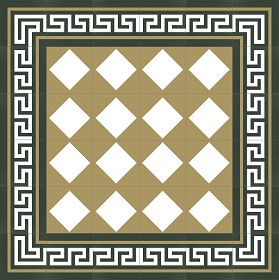 Textures   -   ARCHITECTURE   -   TILES INTERIOR   -   Cement - Encaustic   -   Victorian  - Victorian cement floor tile texture seamless 13843 (seamless)