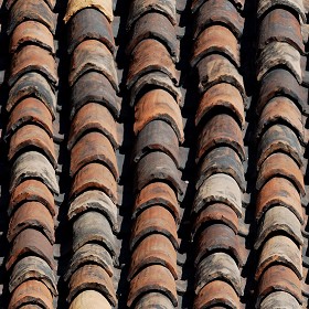 Textures   -   ARCHITECTURE   -   ROOFINGS   -   Clay roofs  - Clay roof texture seamless 19569 (seamless)