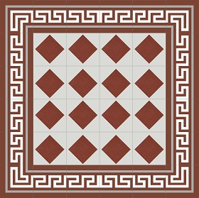 Textures   -   ARCHITECTURE   -   TILES INTERIOR   -   Cement - Encaustic   -  Victorian - Victorian cement floor tile texture seamless 13844