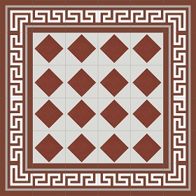 Textures   -   ARCHITECTURE   -   TILES INTERIOR   -   Cement - Encaustic   -   Victorian  - Victorian cement floor tile texture seamless 13844 (seamless)