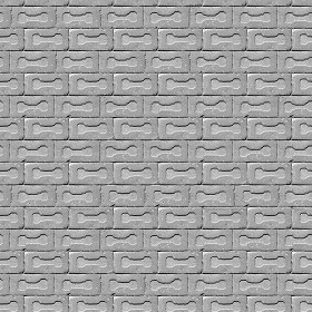 Textures   -   ARCHITECTURE   -   PAVING OUTDOOR   -   Pavers stone   -  Blocks regular - Pavers stone regular blocks texture seamless 06403