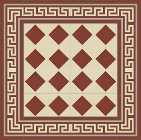 Textures   -   ARCHITECTURE   -   TILES INTERIOR   -   Cement - Encaustic   -  Victorian - Victorian cement floor tile texture seamless 13846