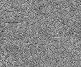 Textures   -   ARCHITECTURE   -   STONES WALLS   -   Claddings stone   -  Exterior - Wall cladding flagstone granite texture seamless 07931