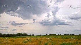 Textures   -   BACKGROUNDS &amp; LANDSCAPES   -   NATURE   -  Countrysides &amp; Hills - Countryside background before the thunderstorm 20788