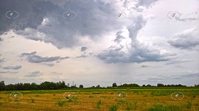 Textures   -   BACKGROUNDS &amp; LANDSCAPES   -   NATURE   -   Countrysides &amp; Hills  - Countryside background before the thunderstorm 20788