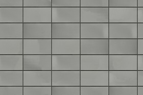Textures   -   MATERIALS   -   METALS   -   Facades claddings  - Metal brick facade cladding texture seamless 10295 (seamless)