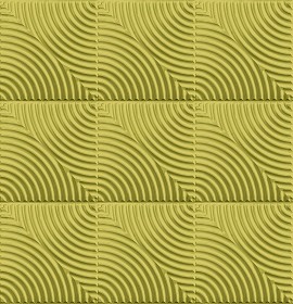 Textures   -   ARCHITECTURE   -   DECORATIVE PANELS   -   3D Wall panels   -   Mixed colors  - Interior 3D wall panel texture seamless 02913 (seamless)