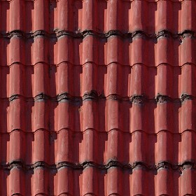 Textures   -   ARCHITECTURE   -   ROOFINGS   -  Clay roofs - Clay roof texture seamless 19578