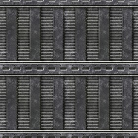 Textures   -   MATERIALS   -   METALS   -  Plates - Steel metal plate texture seamless 10772