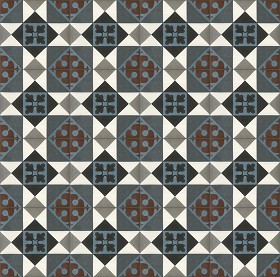 Textures   -   ARCHITECTURE   -   TILES INTERIOR   -   Cement - Encaustic   -  Victorian - Victorian cement floor tile texture seamless 13853