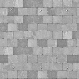 Textures   -   ARCHITECTURE   -   PAVING OUTDOOR   -   Pavers stone   -   Blocks regular  - Pavers stone regular blocks texture seamless 20772 - Displacement