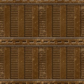 Textures   -   MATERIALS   -   METALS   -   Plates  - Rusty iron metal plate texture seamless 10773 (seamless)