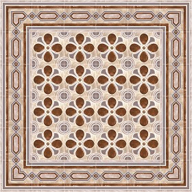 Textures   -   ARCHITECTURE   -   TILES INTERIOR   -   Cement - Encaustic   -  Encaustic - Traditional encaustic cement ornate tile texture seamless 13635