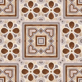 Textures   -   ARCHITECTURE   -   TILES INTERIOR   -   Cement - Encaustic   -  Encaustic - Traditional encaustic cement ornate tile texture seamless 13637