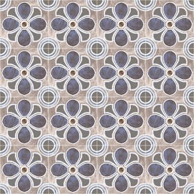 Textures   -   ARCHITECTURE   -   TILES INTERIOR   -   Cement - Encaustic   -  Encaustic - Traditional encaustic cement ornate tile texture seamless 13639