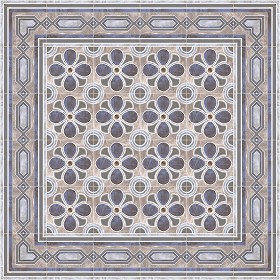 Textures   -   ARCHITECTURE   -   TILES INTERIOR   -   Cement - Encaustic   -   Encaustic  - Traditional encaustic cement ornate tile texture seamless 13640 (seamless)