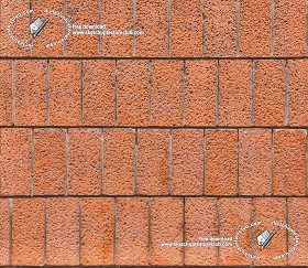 Textures   -   ARCHITECTURE   -   BRICKS   -   Facing Bricks   -  Rustic - Wall cladding rustic bricks texture seamless 19367