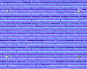 Textures   -   ARCHITECTURE   -   BRICKS   -   Facing Bricks   -   Rustic  - England rustic facing bricks texture seamless 20865 - Normal