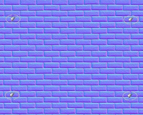 Textures   -   ARCHITECTURE   -   BRICKS   -   Facing Bricks   -   Rustic  - England rustic facing bricks texture seamless 20865 - Normal