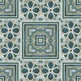 Textures   -   ARCHITECTURE   -   TILES INTERIOR   -   Cement - Encaustic   -  Encaustic - Traditional encaustic cement ornate tile texture seamless 13644