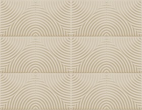 Textures   -   ARCHITECTURE   -   DECORATIVE PANELS   -   3D Wall panels   -   Mixed colors  - White interior 3D wall panel texture seamless 02926 (seamless)