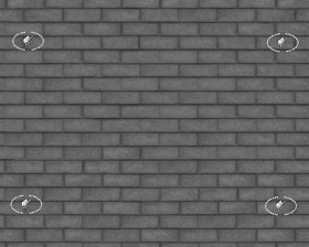 Textures   -   ARCHITECTURE   -   BRICKS   -   Facing Bricks   -   Rustic  - England rustic facing bricks texture seamless 20867 - Displacement