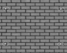 Textures   -   ARCHITECTURE   -   BRICKS   -   Facing Bricks   -   Rustic  - England rustic facing bricks texture seamless 20869 - Displacement