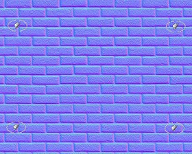 Textures   -   ARCHITECTURE   -   BRICKS   -   Facing Bricks   -   Rustic  - England rustic facing bricks texture seamless 20869 - Normal