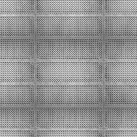 Textures   -   MATERIALS   -   METALS   -  Plates - Industrial aluminium metal plate texture seamless 10787