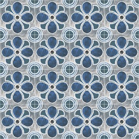 Textures   -   ARCHITECTURE   -   TILES INTERIOR   -   Cement - Encaustic   -  Encaustic - Traditional encaustic cement ornate tile texture seamless 13647