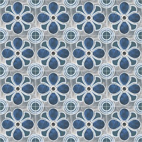 Textures   -   ARCHITECTURE   -   TILES INTERIOR   -   Cement - Encaustic   -   Encaustic  - Traditional encaustic cement ornate tile texture seamless 13647 (seamless)