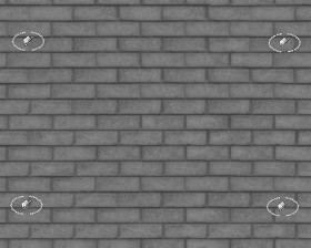 Textures   -   ARCHITECTURE   -   BRICKS   -   Facing Bricks   -   Rustic  - England rustic facing bricks texture seamless 20870 - Displacement